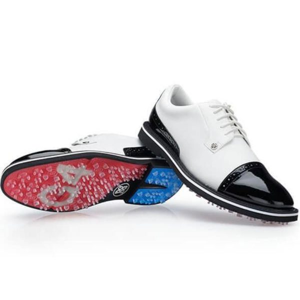G/FORE - Cap Toe Golf Shoe Snow/Onyx - Blue Canyon Country Club