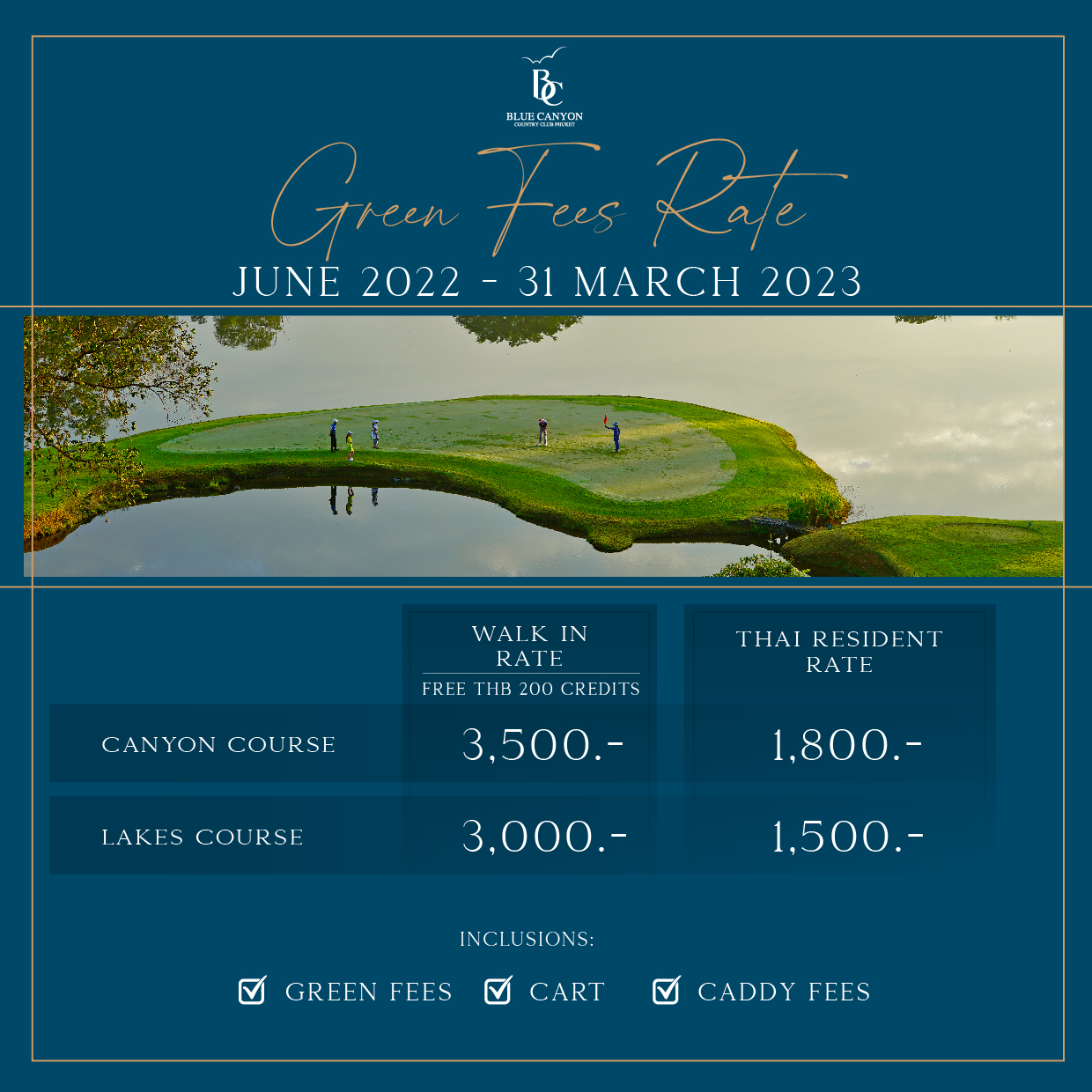 Green Fee Rate - March 2023 1x1