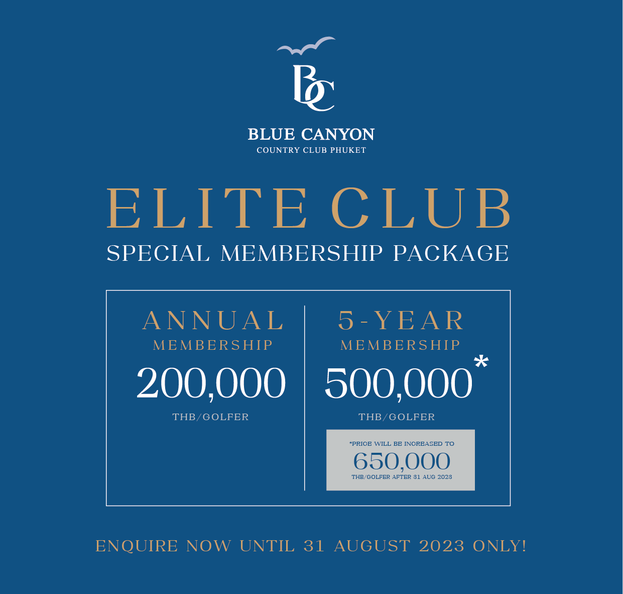 Blue Canyon Elite Club